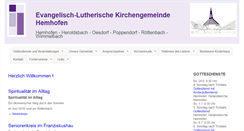 Desktop Screenshot of hemhofen-evangelisch.de